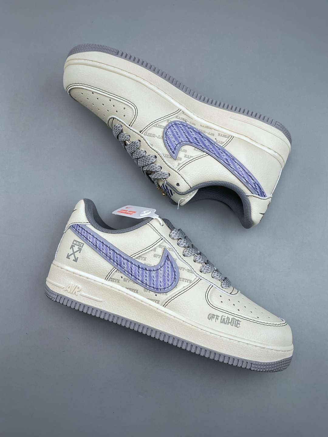 Nike Air Force 1 Low x Off-White Men & Women Flat Sole Board Sports Casual Sneakers