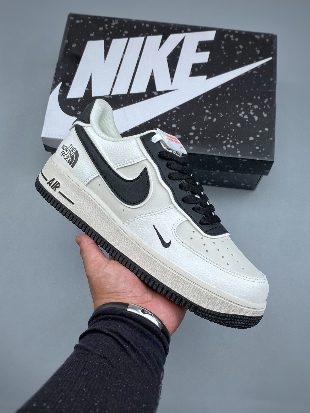 Nike Air Force 1 Low x The North Face Men & Women Flat Sole Board Sports Casual Sneakers