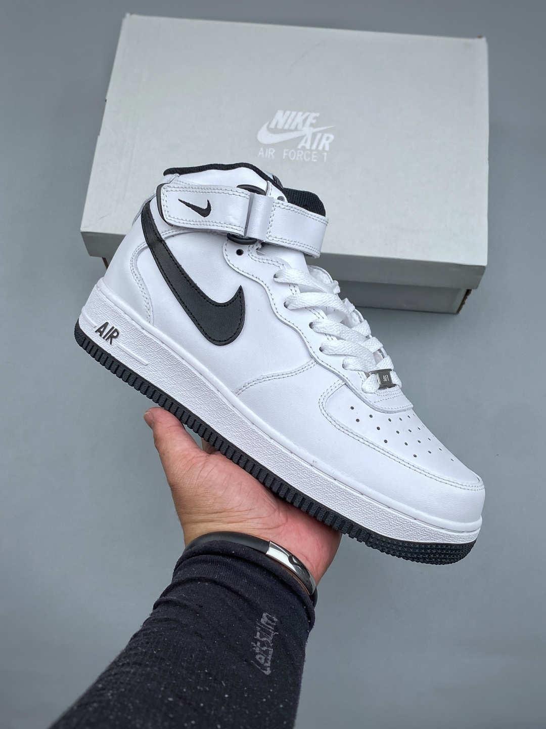 Nike Air Force 1 Mid Men & Women Flat Sole Board Sports Casual Sneakers