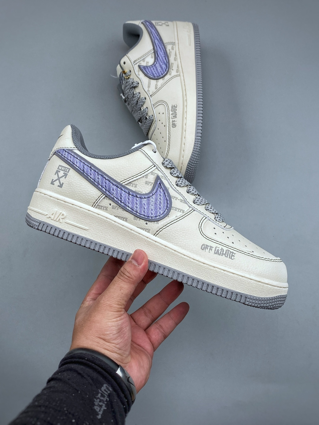 Nike Air Force 1 Low x Off-White Men & Women Flat Sole Board Sports Casual Sneakers