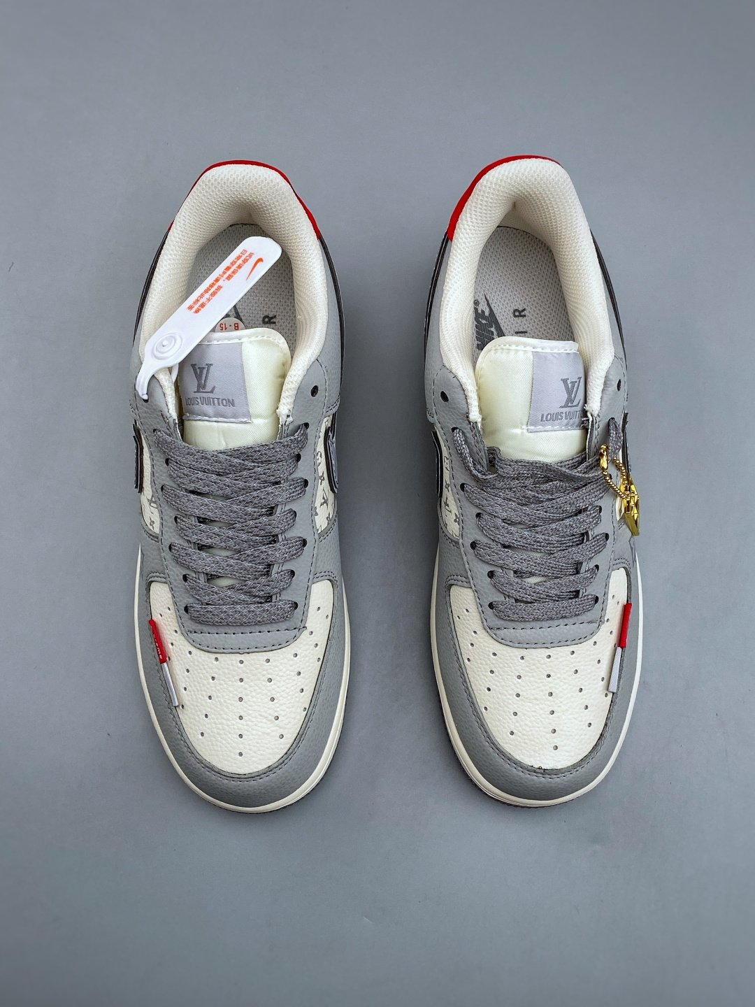 Nike Air Force 1 Low x LV x Supreme Men & Women Flat Sole Board Sports Casual Sneakers
