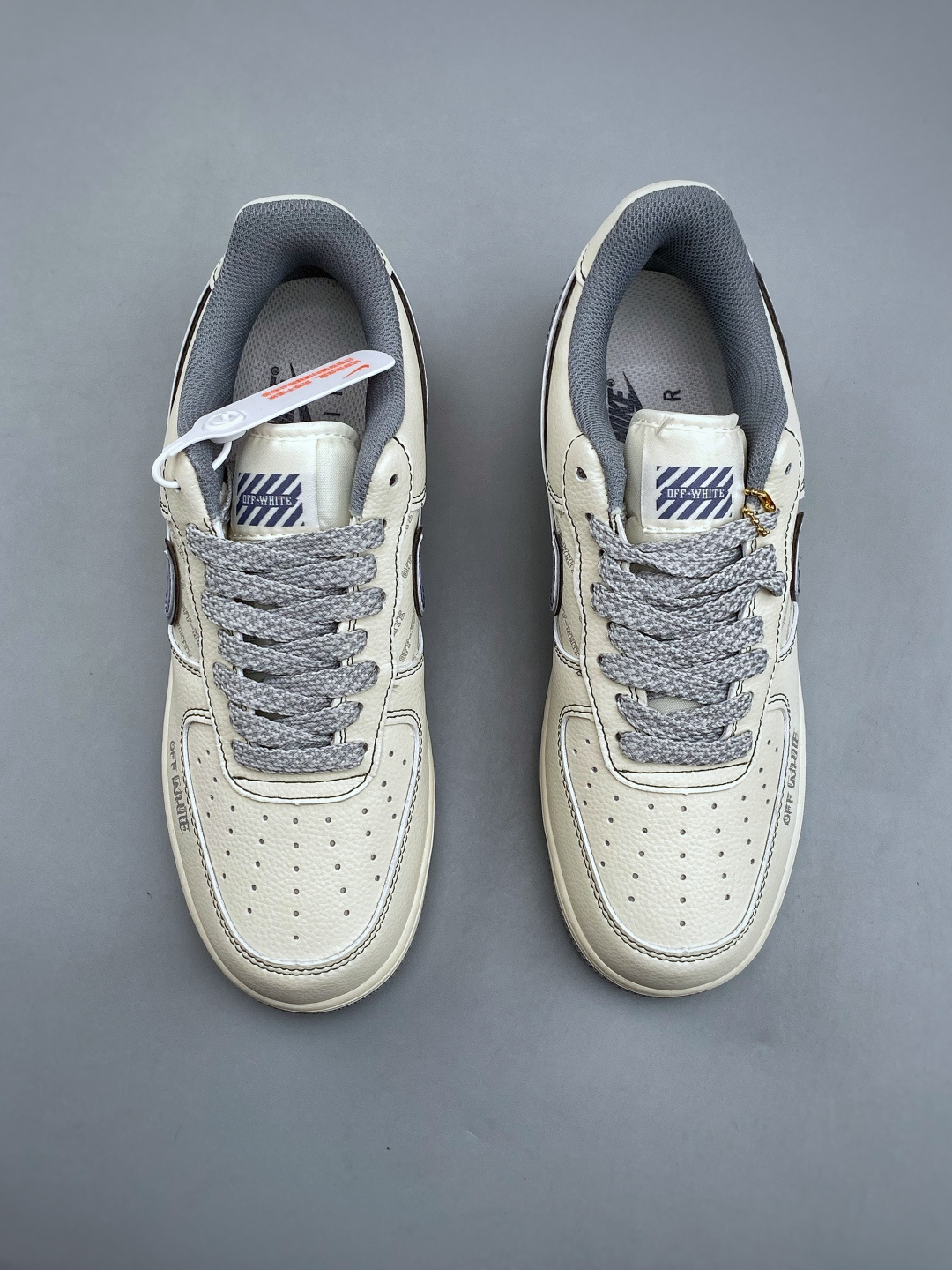 Nike Air Force 1 Low x Off-White Men & Women Flat Sole Board Sports Casual Sneakers