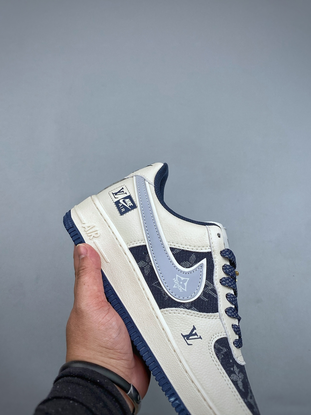 Nike Air Force 1 Low x LV Men & Women Flat Sole Board Sports Casual Sneakers